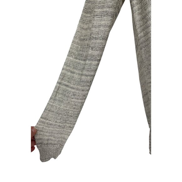 Soft Surroundings V-Neck Long Sleeve Knit Sweater With Lace-Up Back Detail Sz XL - Picture 4 of 13